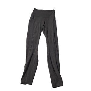 Lululemon Sz 2 Small Women Dark Gray Legging